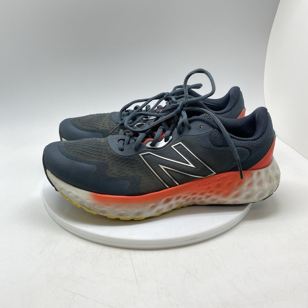 New Balance Men 10 D Fresh Foam Evoz MEVOZLR Blue Athletic Running Shoes - Picture 3 of 11